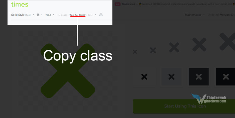 Copy class icon
