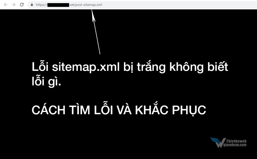 Lỗi sitemap Yoast SEO hoặc Rank Math bị trắng màn hình không có dữ liệu 2 Lỗi sitemap Yoast SEO bị trắng màn hình không có dữ liệu